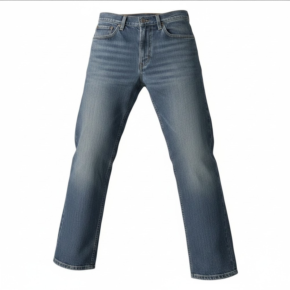 Vintage Y2K Levis 505  Distressed Faded Blue Jeans Pants Size‎ 29x33